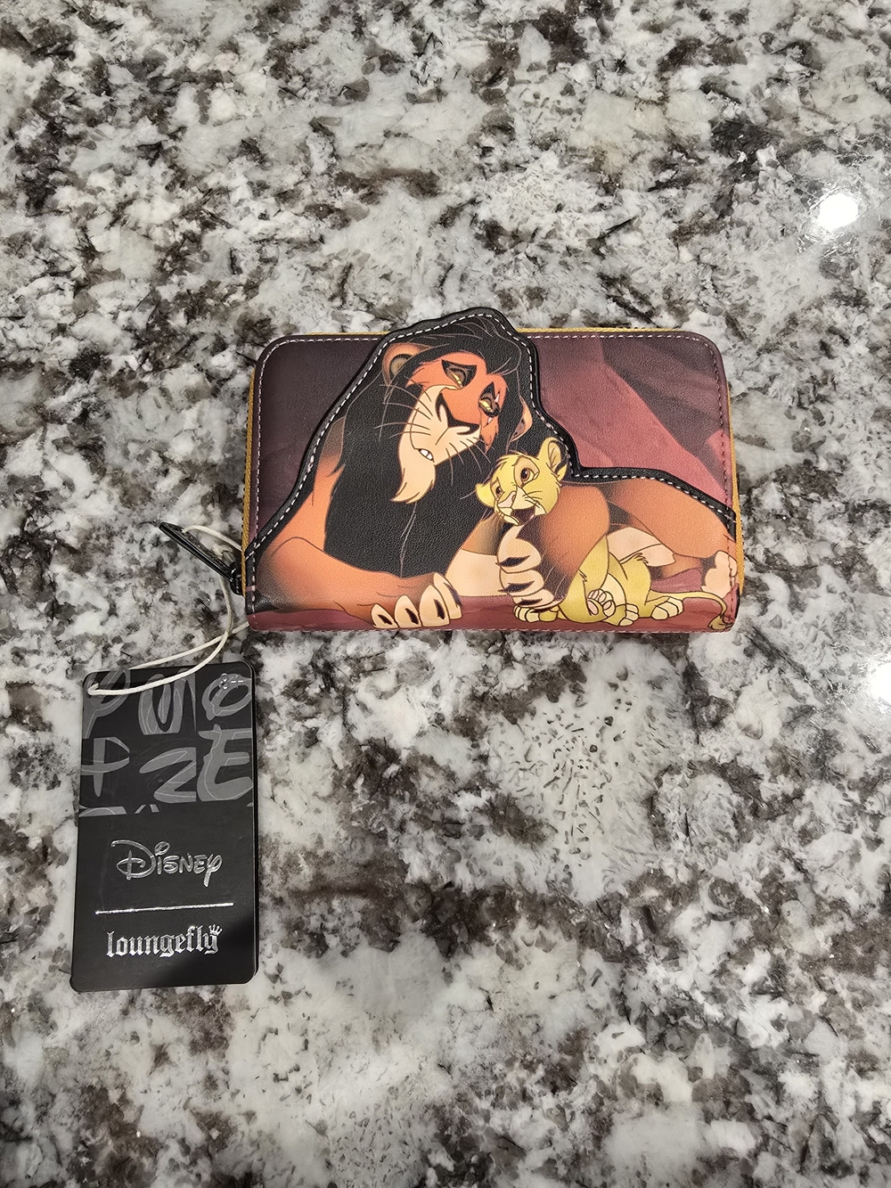 Loungefly The Lion King Scar & Simba Zip Wallet
